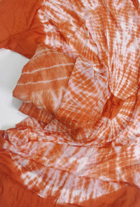 New Linen Tie & Dye work Series 3 Piece