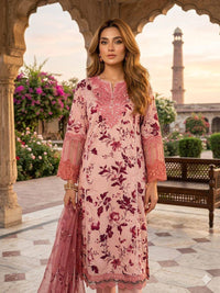 Luxury Lawn Heavy Embroidered 3 Piece