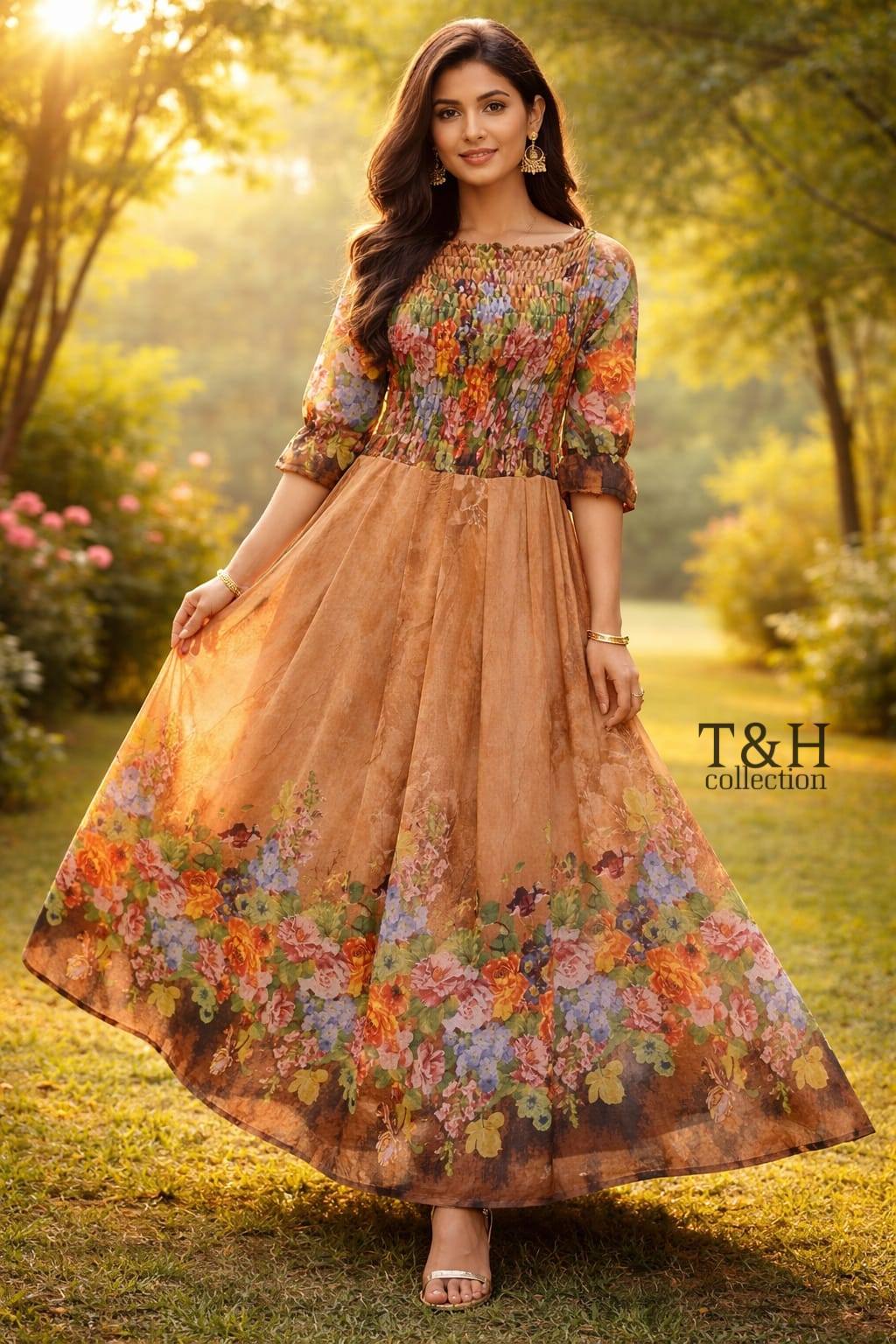 Elastic Long Maxi Chiffon inner malai