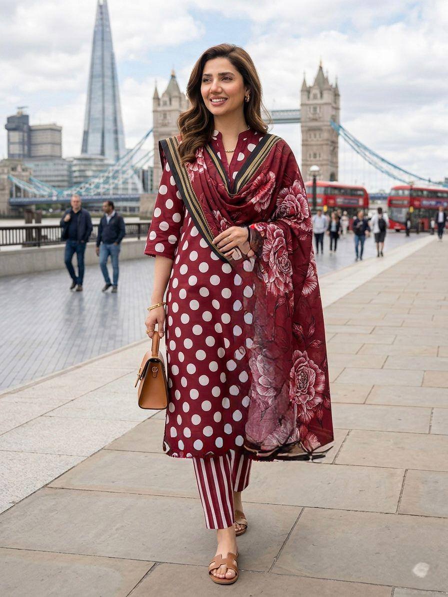 Nishat Lawn 3 Piece