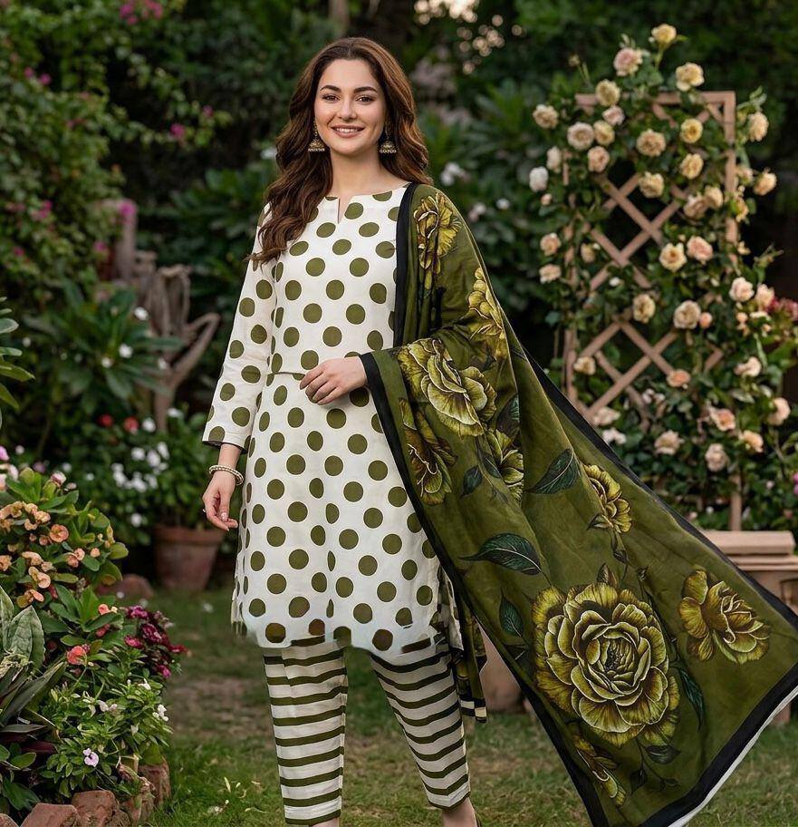 Nishat Lawn 3 Piece