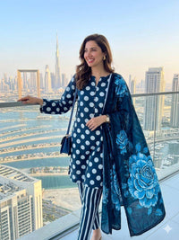 Nishat Lawn 3 Piece