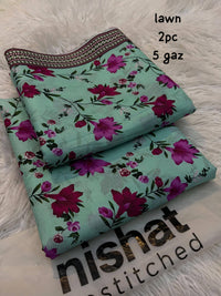 Nishat Lawn 2 Piece