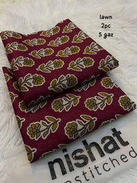Nishat Lawn 2 Piece