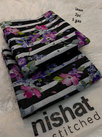 Nishat Lawn 2 Piece