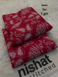 Nishat Lawn 2 Piece