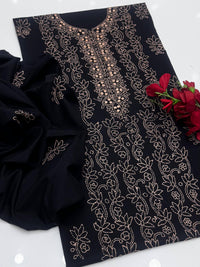 Soft Pure Lawn Beautifully Handmade Neat Shadow Tanka 2 Piece