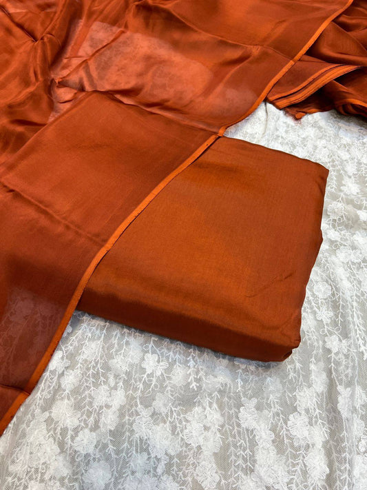 Pure Russian Silk Dress 2 Piece