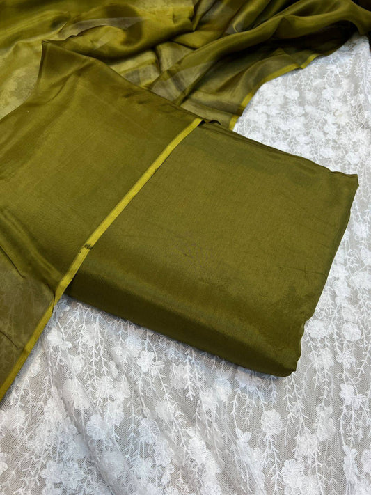 Pure Russian Silk Dress 2 Piece