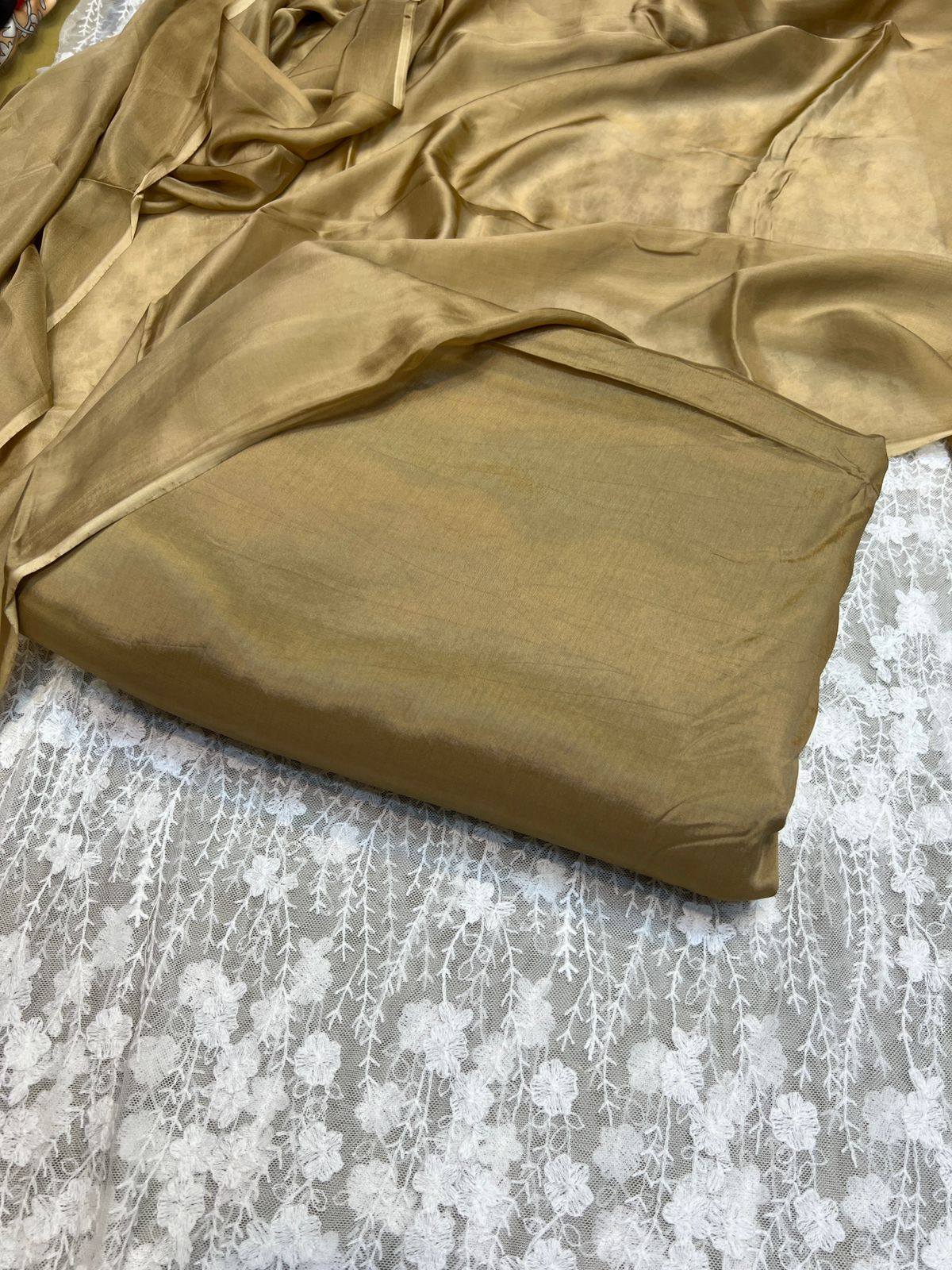 Pure Russian Silk Dress 2 Piece