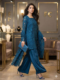 Qureshia Stitched Dress 3 Piece