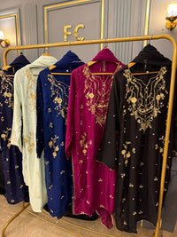 Premium Raw Silk handwork Dress