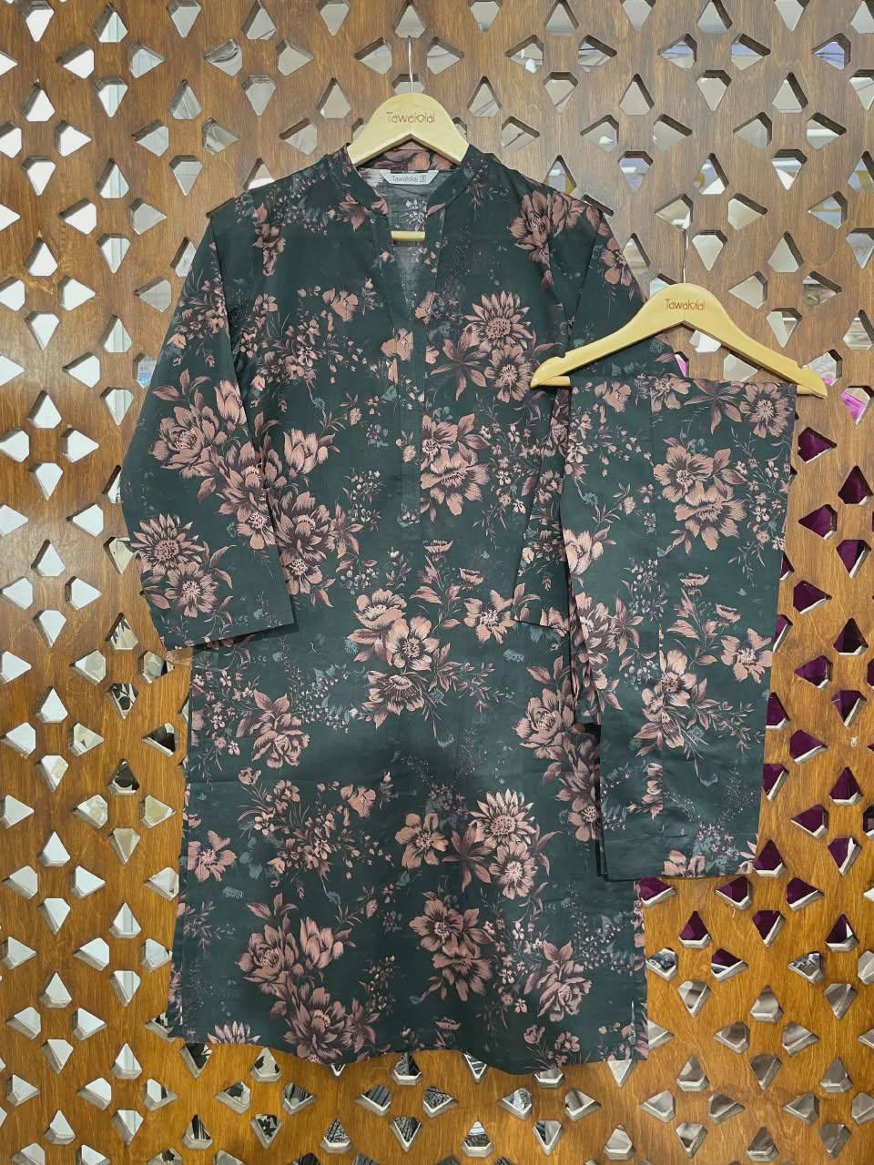 REHMA Stitched Digital Printed Cotton