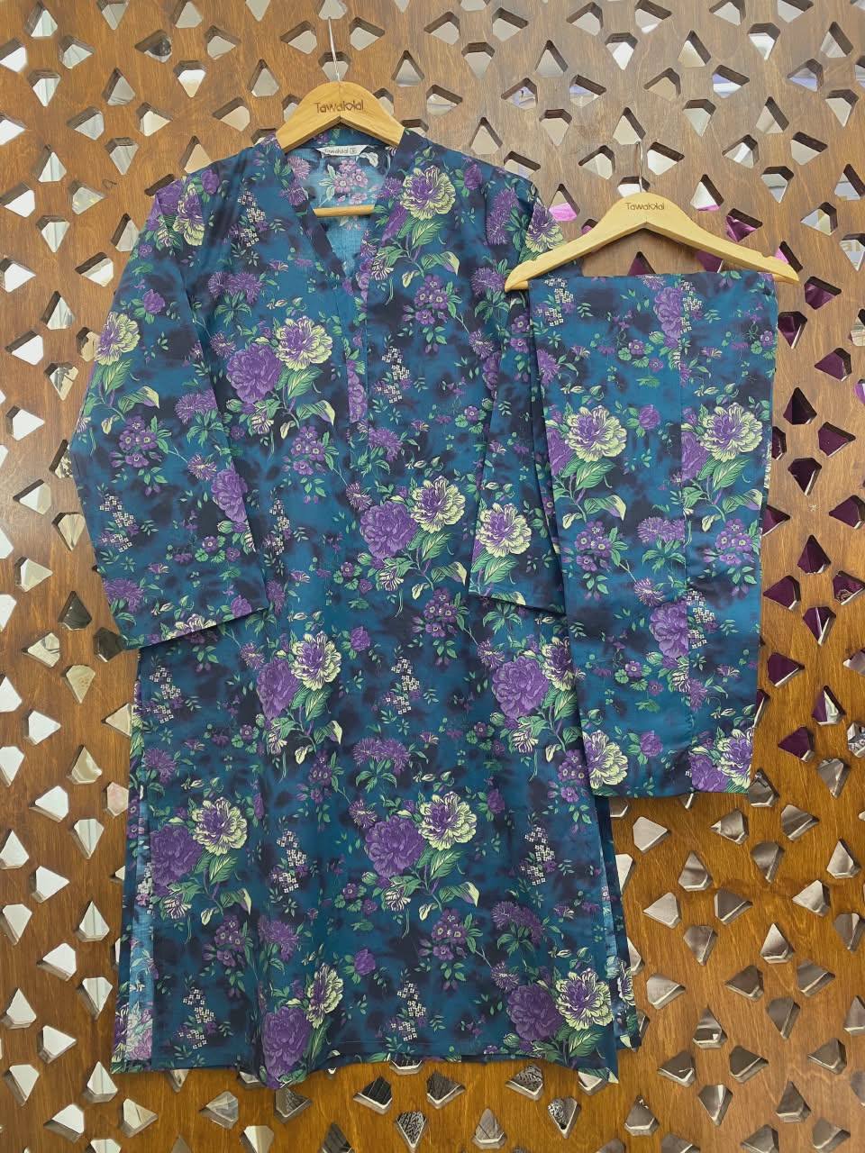 REHMA Stitched Digital Printed Cotton