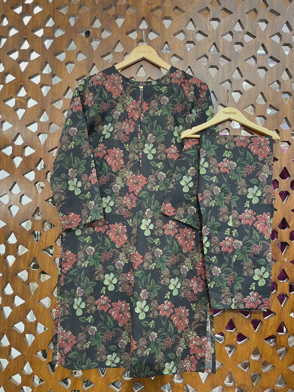 REHMA Stitched Digital Printed Cotton