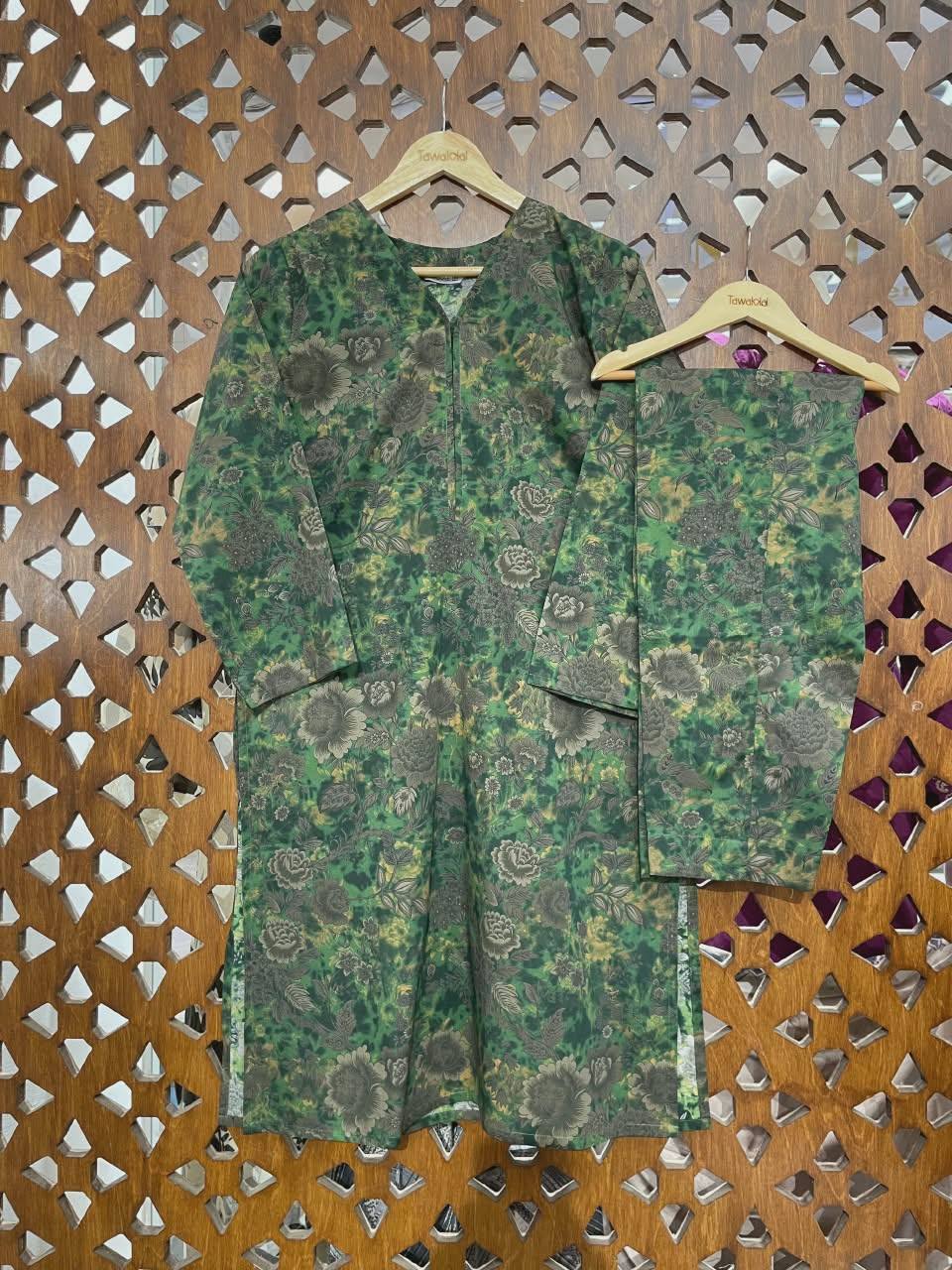 REHMA Stitched Digital Printed Cotton