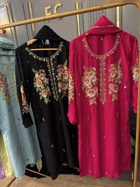 Heavy Musework Russian Silk Dress (XL)
