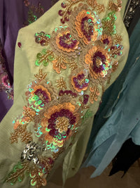 Heavy Musework Russian Silk Dress