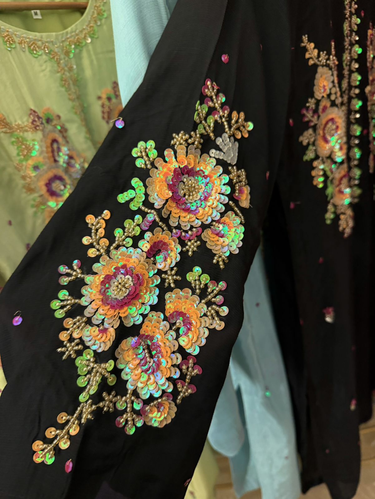 Heavy Musework Russian Silk Dress
