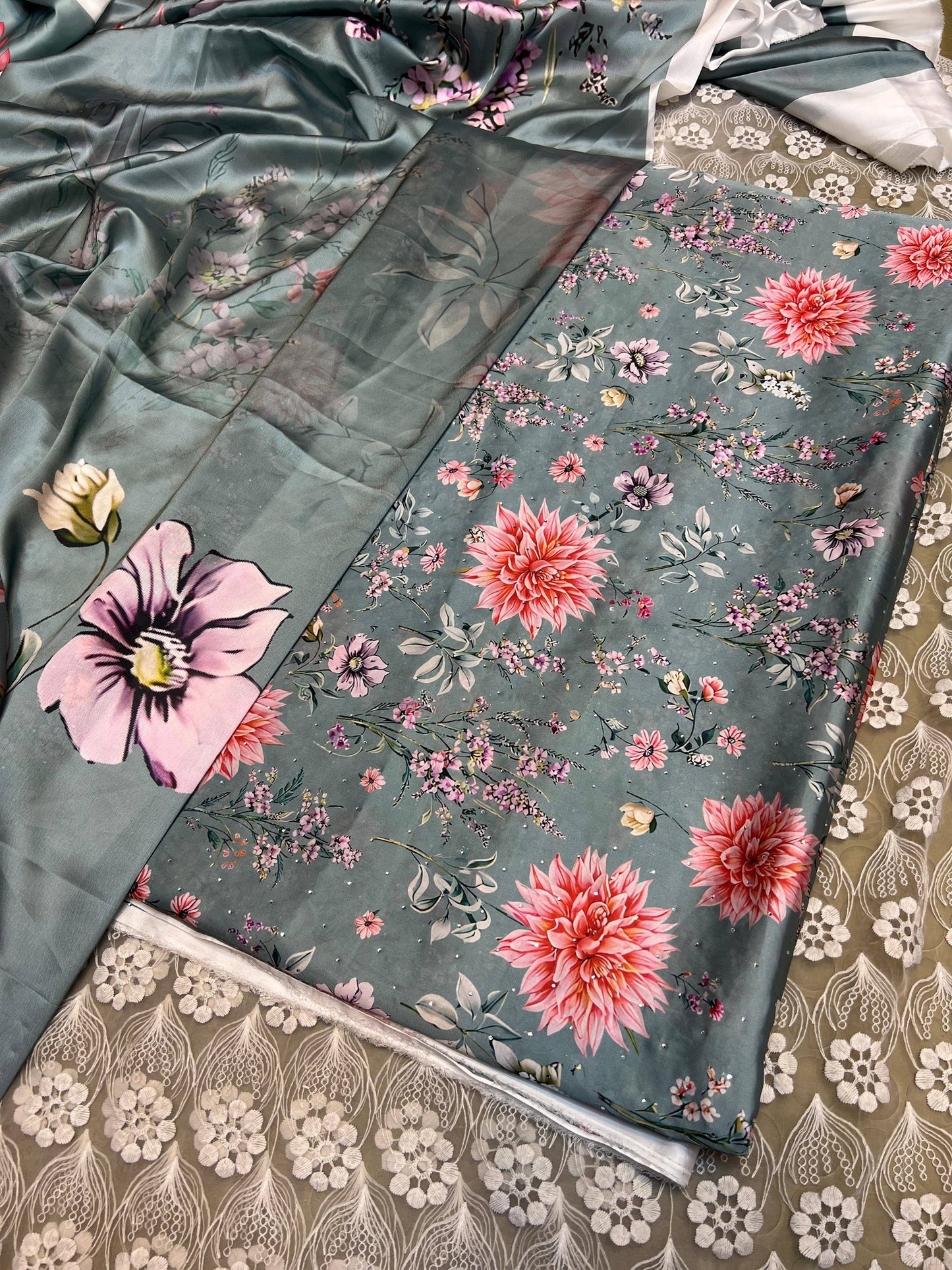Shamooz Silk Dress 3 Piece