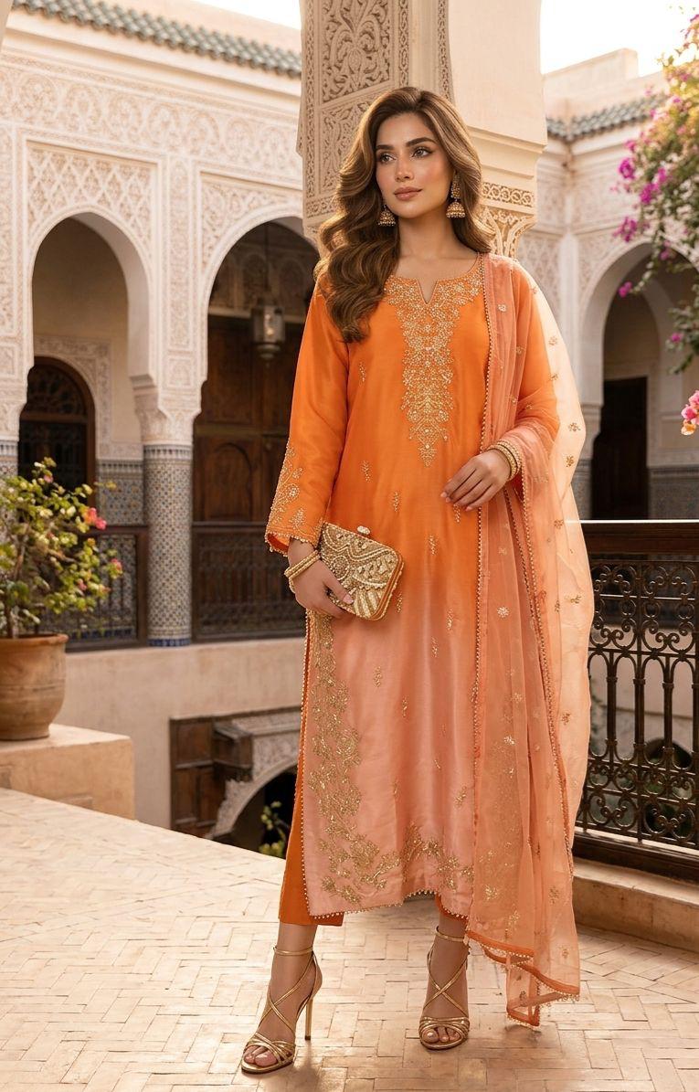 Sheesha Silk Dress