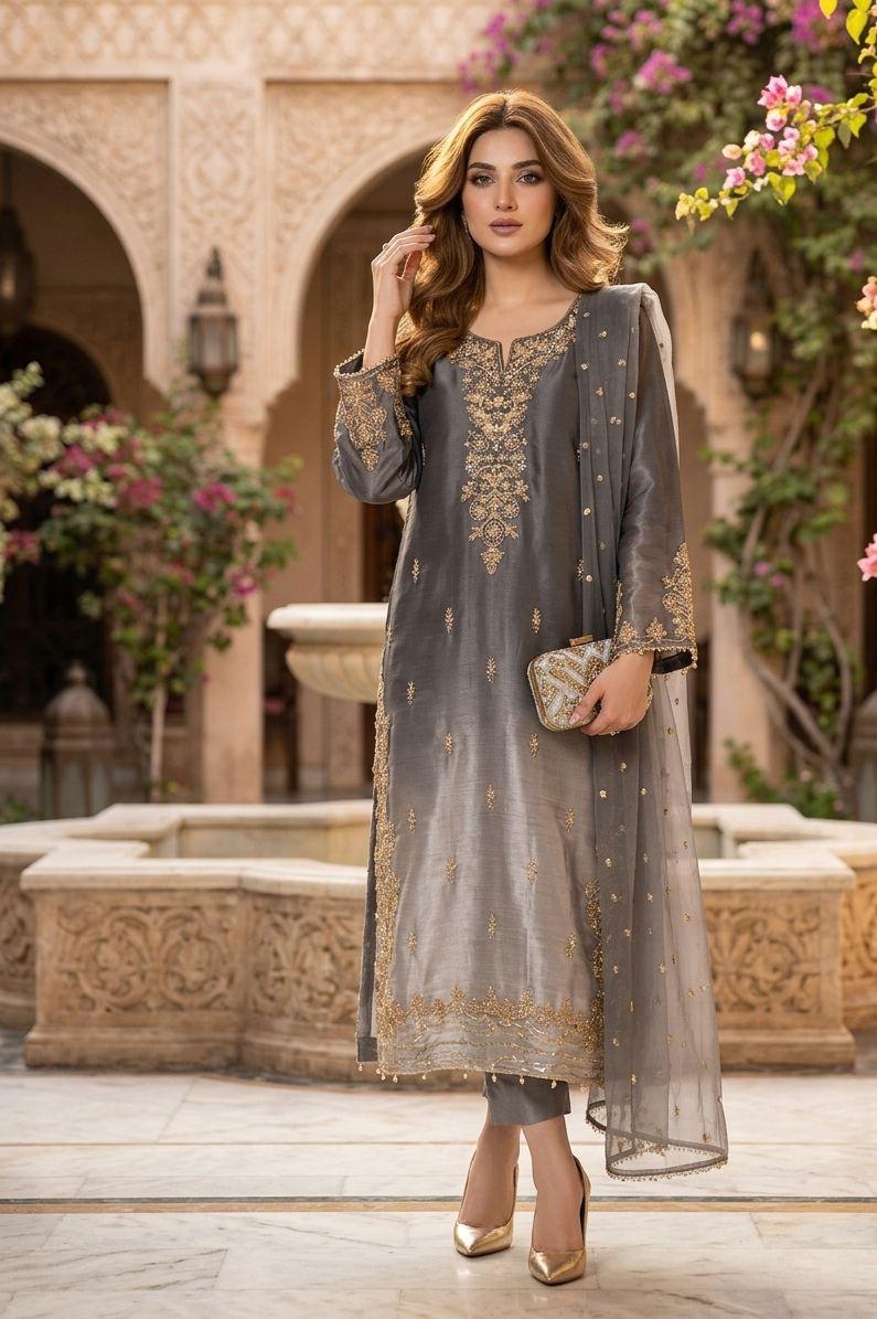 Sheesha Silk Dress