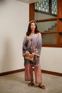 Doria Lawn Digital Print Dress