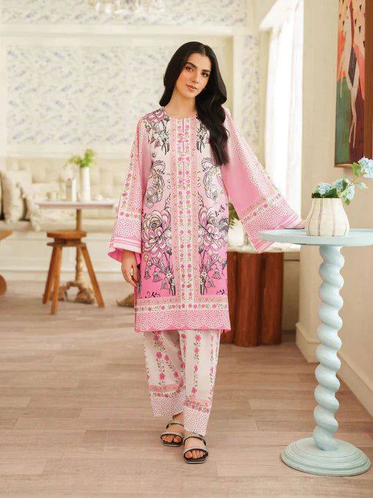 Doria Lawn Digital Print Dress