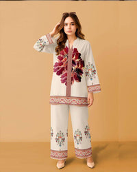 Doria Lawn Digital Print Dress