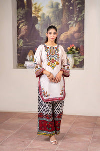 Doria Lawn Digital Print Dress