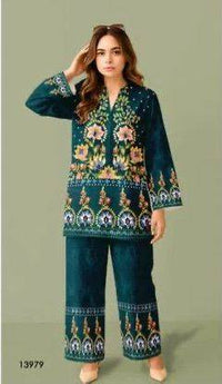 Doria Lawn Digital Print Dress