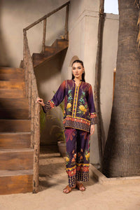Doria Lawn Digital Print Dress
