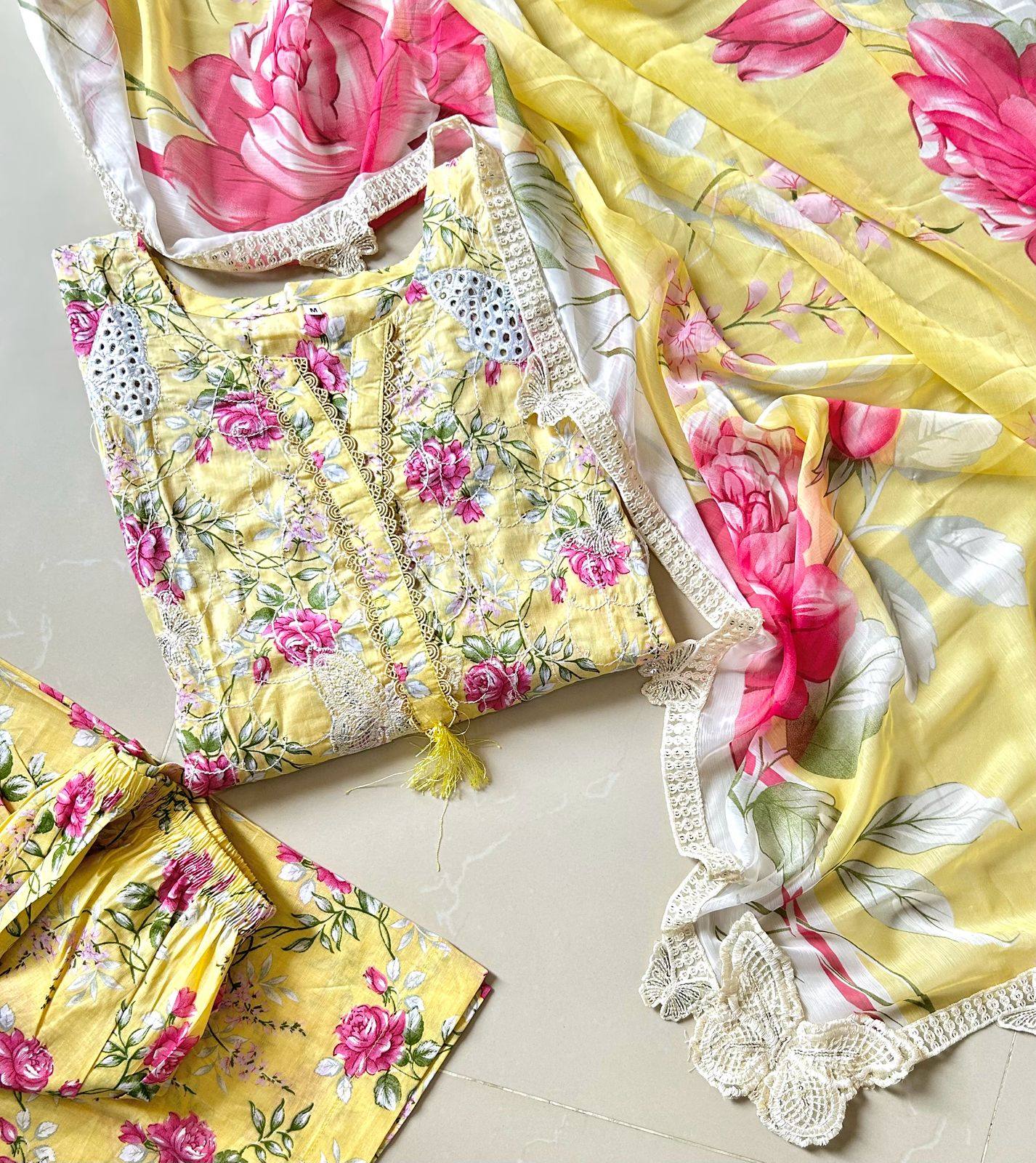 New arrival hot embroidered lawn 3 Piece