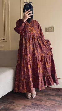 STITCHED DIGITAL PRINTED MAXI BY TAWAKKAL FABRICS